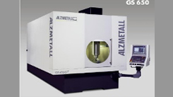 Alzmetall GS 650/5 - T
CNC - 5-Achs
Steuerung TNC 530
X-Achse 650 Y-Achse 650 Z-Achse 550